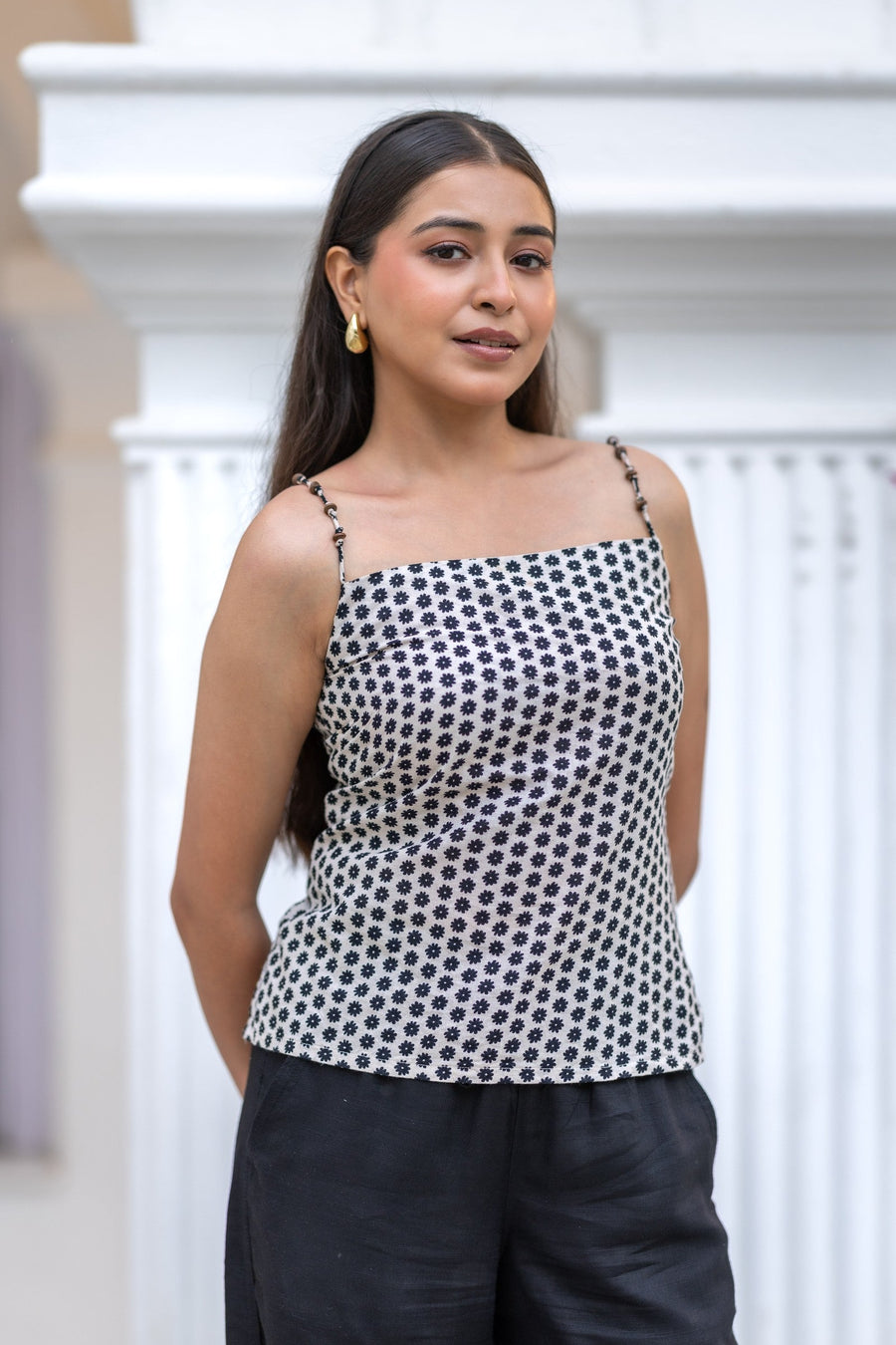 Daisy Daze Beaded Kurti